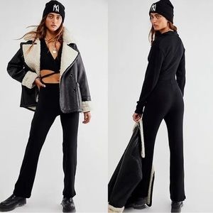 Free People LNA Emily Jumpsuit Size XS Black